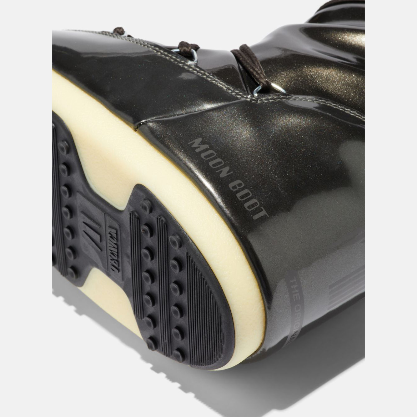 Moon Boot® Metallic Vinterstøvler Dame Svart NO-341569
